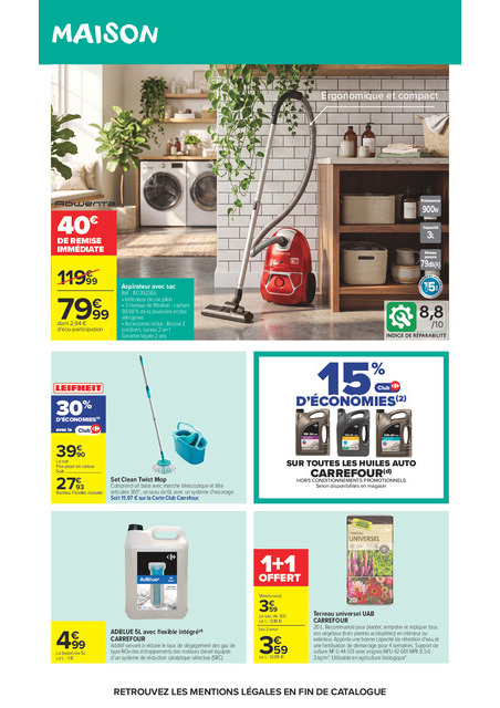 carrefour-market - Flyer Carrefour Market pour la semaine prochaine du du mardi 25/08/2026 au du dimanche 06/09/2026 - page: 63