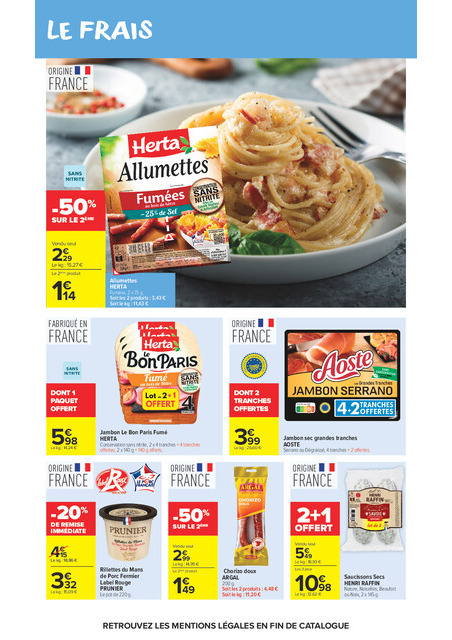 carrefour-market - Flyer Carrefour Market pour la semaine prochaine du du mardi 25/08/2026 au du dimanche 06/09/2026 - page: 38