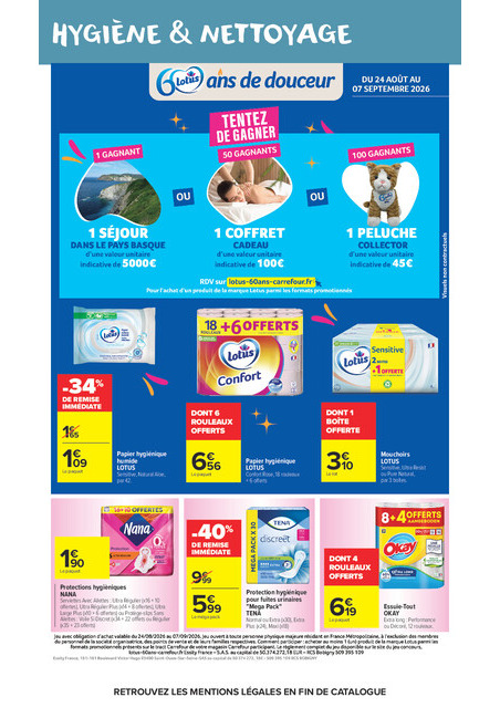 carrefour-market - Flyer Carrefour Market pour la semaine prochaine du du mardi 25/08/2026 au du dimanche 06/09/2026 - page: 59