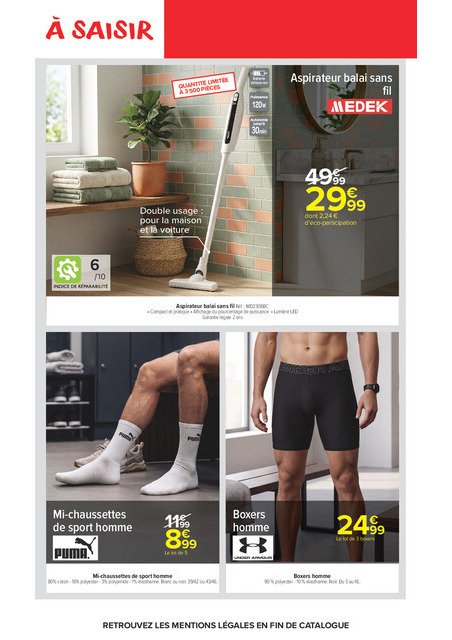 carrefour-market - Flyer Carrefour Market pour la semaine prochaine du du mardi 25/08/2026 au du dimanche 06/09/2026 - page: 66