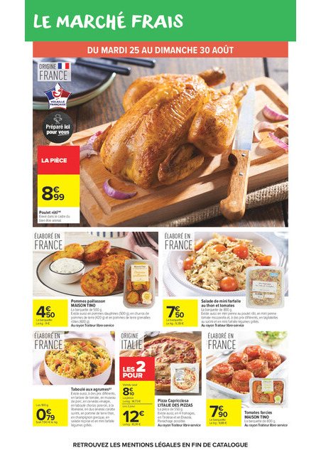 carrefour-market - Flyer Carrefour Market pour la semaine prochaine du du mardi 25/08/2026 au du dimanche 06/09/2026 - page: 22
