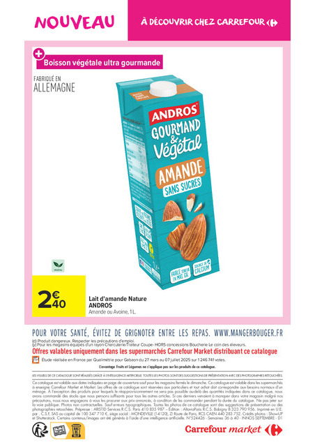 carrefour-market - Flyer Carrefour Market - LES Innovations DE Septembre pour la semaine prochaine du du mardi 01/09/2026 au du lundi 28/09/2026 - page: 16