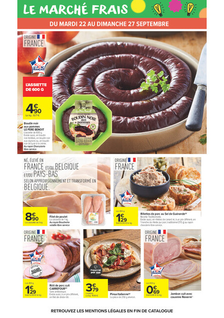 carrefour-market - Flyer Carrefour Market pour la semaine prochaine du du mardi 22/09/2026 au du dimanche 04/10/2026 - page: 24