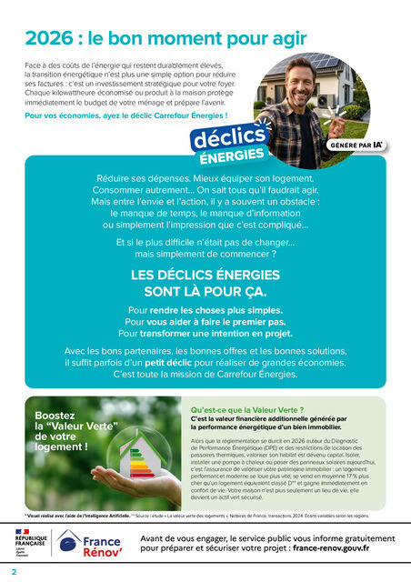 carrefour-market - Current Carrefour Énergies leaflet valid from du mardi 22/09/2026 to du samedi 31/10/2026 - page: 2