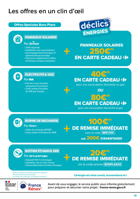 carrefour-market - Current Carrefour Énergies leaflet valid from du mardi 22/09/2026 to du samedi 31/10/2026 - page: 19