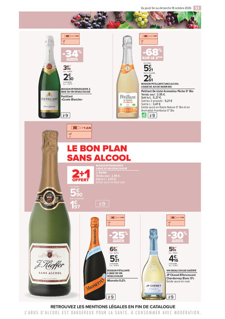 carrefour-market - Flyer Carrefour Market - La Foire Aux Vins pour la semaine prochaine du de jeudi 01/10/2026 au du dimanche 18/10/2026 - page: 53
