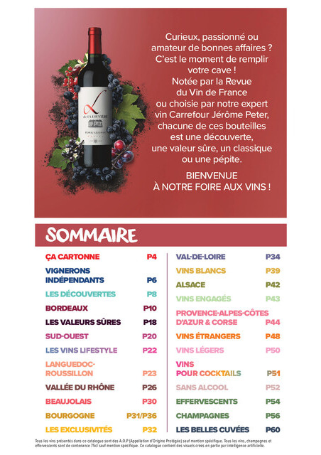 carrefour-market - Flyer Carrefour Market - La Foire Aux Vins pour la semaine prochaine du de jeudi 01/10/2026 au du dimanche 18/10/2026 - page: 2
