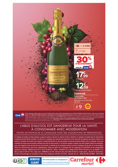 carrefour-market - Flyer Carrefour Market - La Foire Aux Vins pour la semaine prochaine du de jeudi 01/10/2026 au du dimanche 18/10/2026 - page: 72