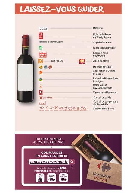 carrefour-market - Flyer Carrefour Market - La Foire Aux Vins pour la semaine prochaine du de jeudi 01/10/2026 au du dimanche 18/10/2026 - page: 3