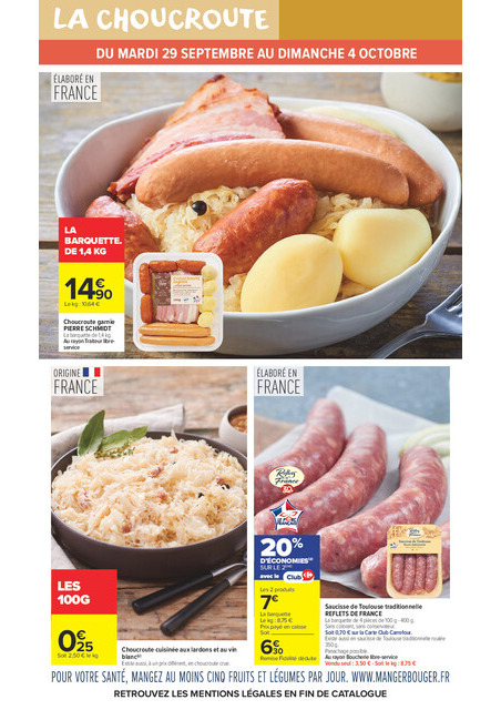 carrefour-market - Flyer Carrefour Market - La Sélection du Boucher pour la semaine prochaine du du mardi 29/09/2026 au du dimanche 04/10/2026 - page: 11