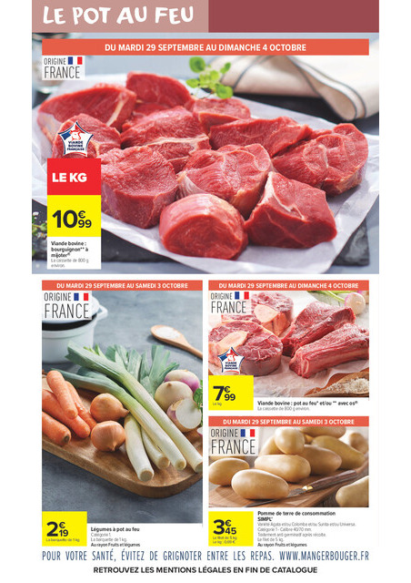 carrefour-market - Flyer Carrefour Market - La Sélection du Boucher pour la semaine prochaine du du mardi 29/09/2026 au du dimanche 04/10/2026 - page: 6