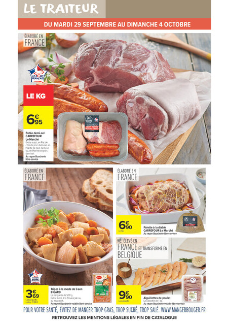 carrefour-market - Flyer Carrefour Market - La Sélection du Boucher pour la semaine prochaine du du mardi 29/09/2026 au du dimanche 04/10/2026 - page: 9