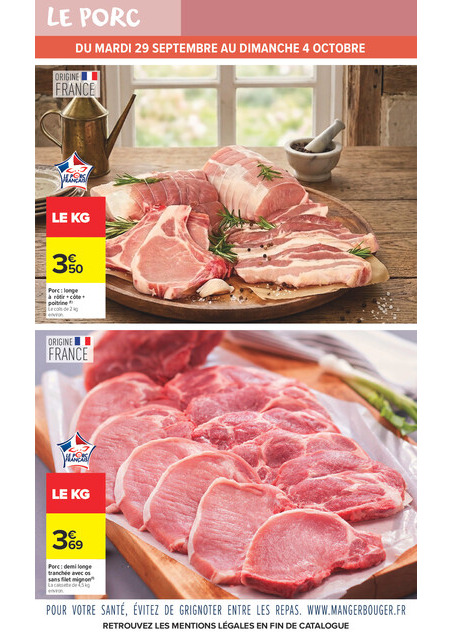 carrefour-market - Flyer Carrefour Market - La Sélection du Boucher pour la semaine prochaine du du mardi 29/09/2026 au du dimanche 04/10/2026 - page: 2