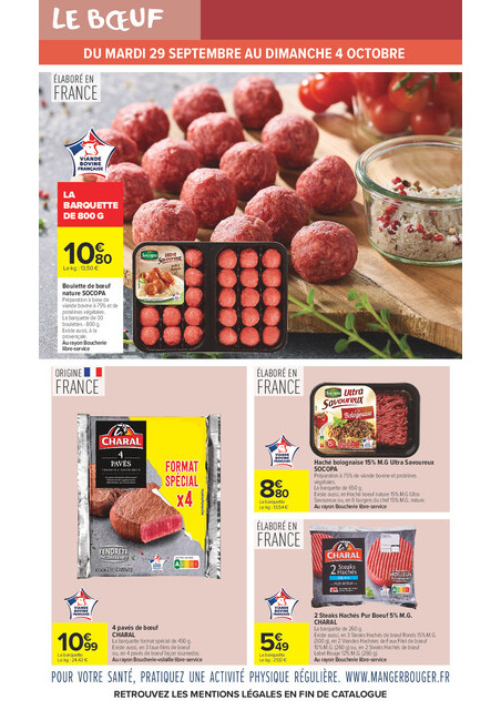 carrefour-market - Flyer Carrefour Market - La Sélection du Boucher pour la semaine prochaine du du mardi 29/09/2026 au du dimanche 04/10/2026 - page: 8