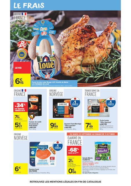 carrefour-market - Flyer Carrefour Market - Vos Promos du Quotidien pour la semaine prochaine du du mardi 29/09/2026 au du dimanche 11/10/2026 - page: 21