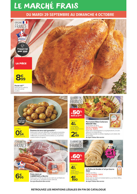 carrefour-market - Flyer Carrefour Market - Vos Promos du Quotidien pour la semaine prochaine du du mardi 29/09/2026 au du dimanche 11/10/2026 - page: 11