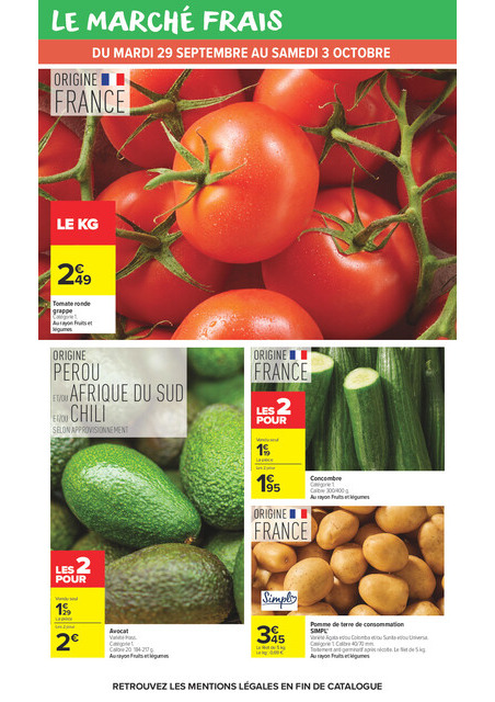 carrefour-market - Flyer Carrefour Market - Vos Promos du Quotidien pour la semaine prochaine du du mardi 29/09/2026 au du dimanche 11/10/2026 - page: 14
