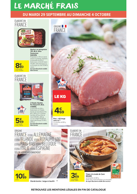 carrefour-market - Flyer Carrefour Market - Vos Promos du Quotidien pour la semaine prochaine du du mardi 29/09/2026 au du dimanche 11/10/2026 - page: 12