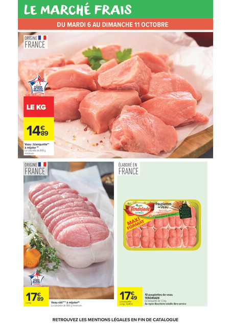 carrefour-market - Flyer Carrefour Market pour la semaine prochaine du du mardi 06/10/2026 au du dimanche 18/10/2026 - page: 22