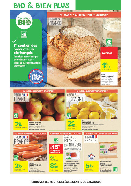 carrefour-market - Flyer Carrefour Market pour la semaine prochaine du du mardi 06/10/2026 au du dimanche 18/10/2026 - page: 26