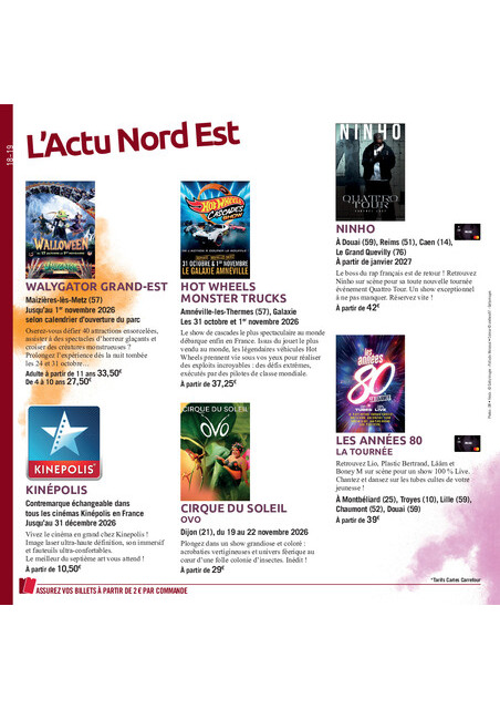 carrefour-market - Current Carrefour Market - Le Book Des Sorties Automne leaflet valid from du vendredi 02/10/2026 to du dimanche 07/02/2027 - page: 18