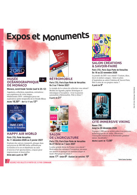 carrefour-market - Current Carrefour Market - Le Book Des Sorties Automne leaflet valid from du vendredi 02/10/2026 to du dimanche 07/02/2027 - page: 22