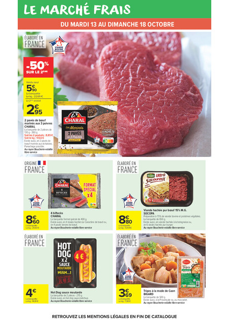 carrefour-market - Flyer Carrefour Market - Au Cœur du Goût pour la semaine prochaine du du mardi 13/10/2026 au du dimanche 25/10/2026 - page: 21
