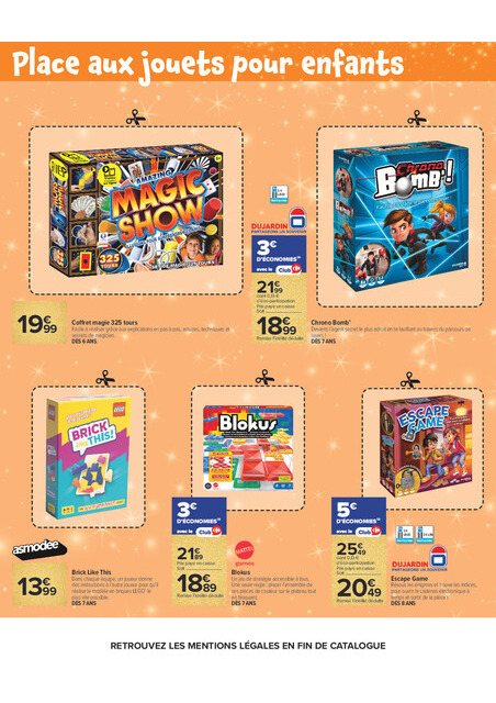 carrefour-market - Flyer Carrefour Market - Prêt à jouer avec nous? pour la semaine prochaine du du vendredi 16/10/2026 au de jeudi 24/12/2026 - page: 37