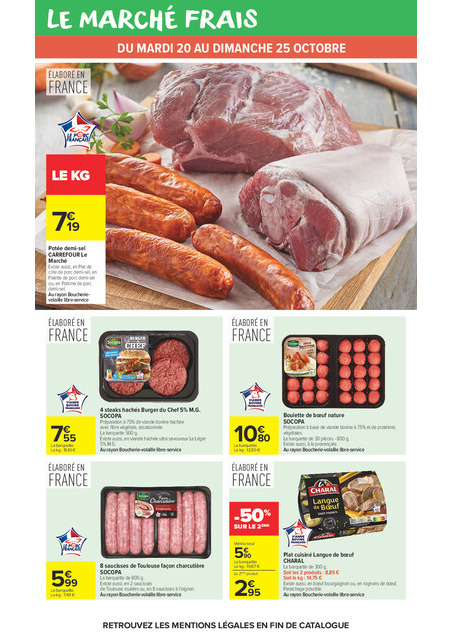 carrefour-market - Flyer Carrefour Market pour la semaine prochaine du du mardi 20/10/2026 au du dimanche 01/11/2026 - page: 33