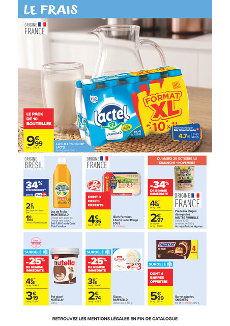 carrefour-market - Flyer Carrefour Market pour la semaine prochaine du du mardi 20/10/2026 au du dimanche 01/11/2026 - page: 38