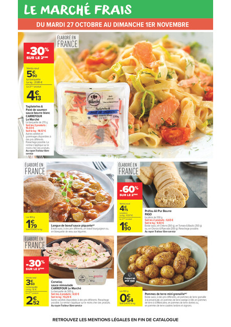 carrefour-market - Flyer Carrefour Market pour la semaine prochaine du du mardi 27/10/2026 au du dimanche 08/11/2026 - page: 20