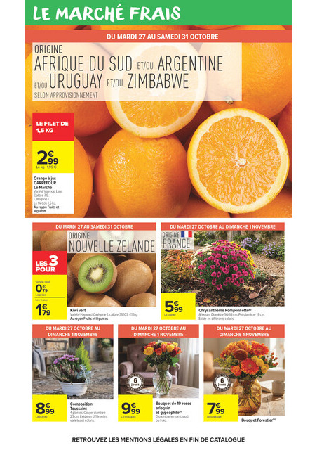 carrefour-market - Flyer Carrefour Market pour la semaine prochaine du du mardi 27/10/2026 au du dimanche 08/11/2026 - page: 17