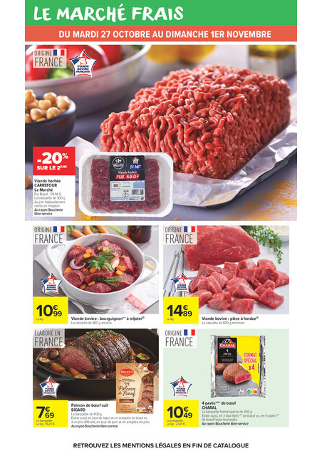 carrefour-market - Flyer Carrefour Market pour la semaine prochaine du du mardi 27/10/2026 au du dimanche 08/11/2026 - page: 21