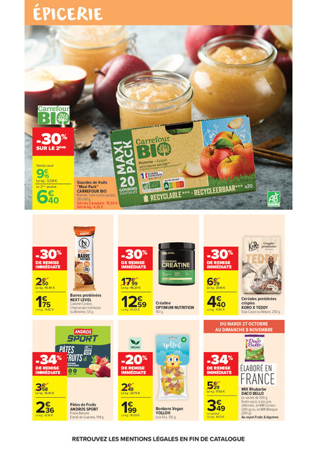 carrefour-market - Flyer Carrefour Market pour la semaine prochaine du du mardi 27/10/2026 au du dimanche 08/11/2026 - page: 36