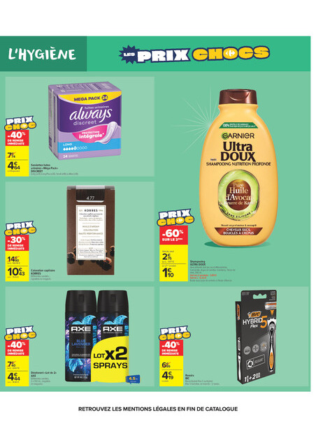 carrefour-market - Flyer Carrefour Market - Les Prix Chocs pour la semaine prochaine du du mardi 27/10/2026 au du dimanche 08/11/2026 - page: 15