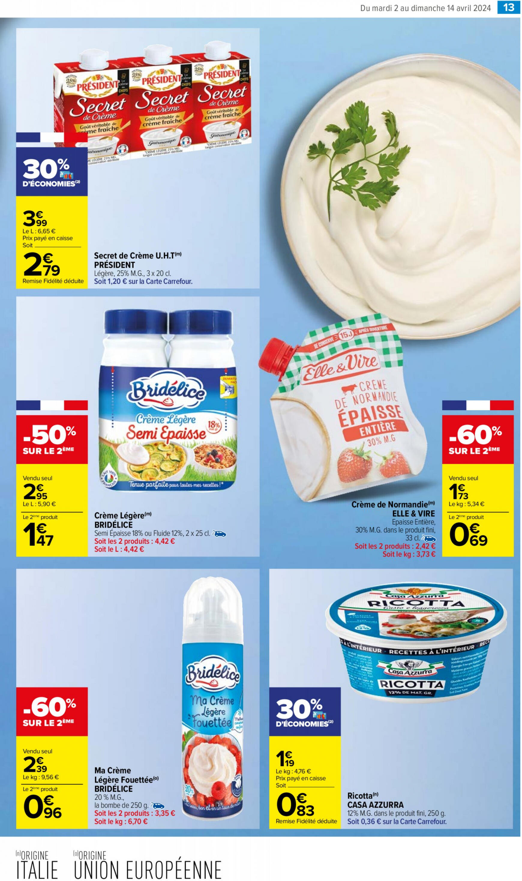 carrefour-market - Carrefour Market - Un MIAM pour les produits laitiers valable à partir de 02.04.2024 - page: 17