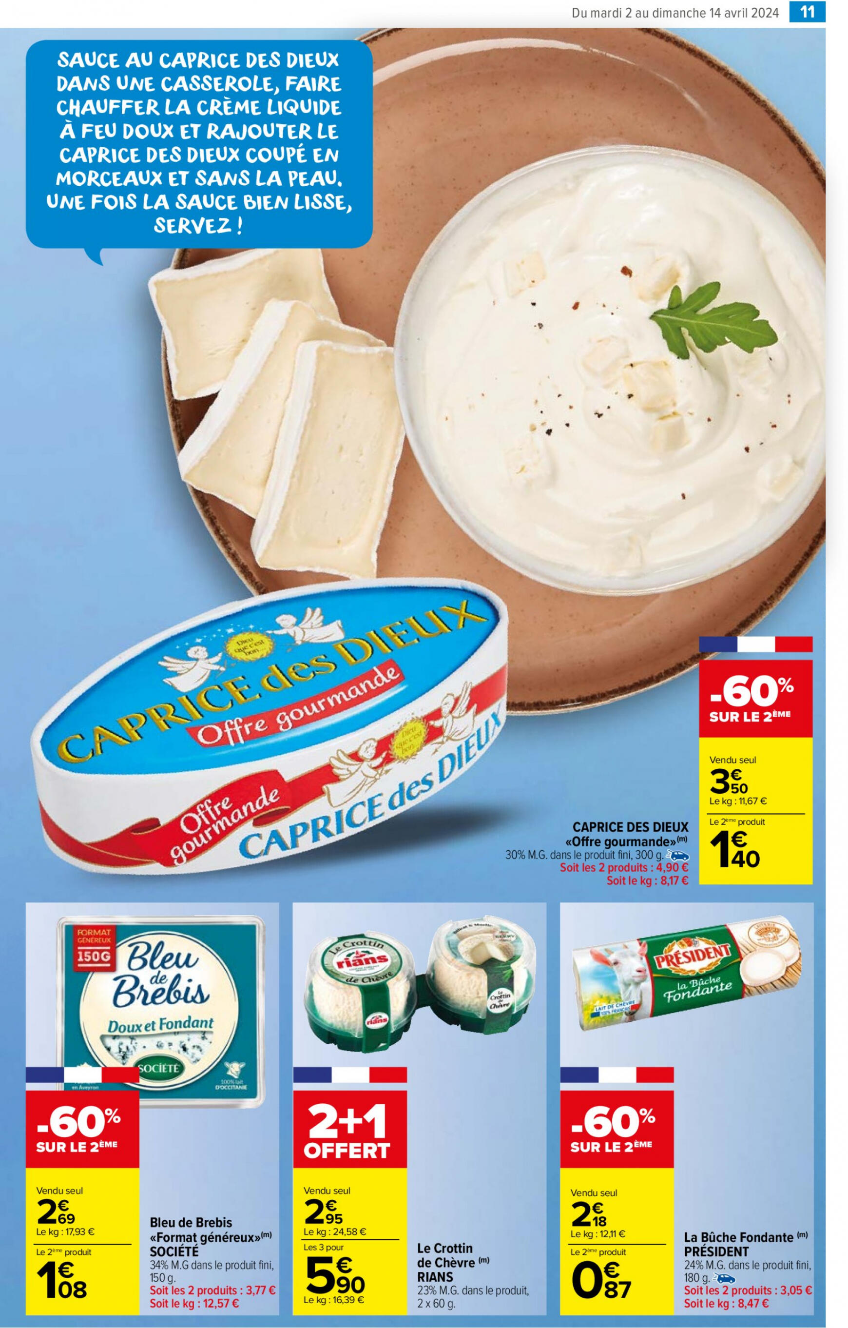 carrefour-market - Carrefour Market - Un MIAM pour les produits laitiers valable à partir de 02.04.2024 - page: 15