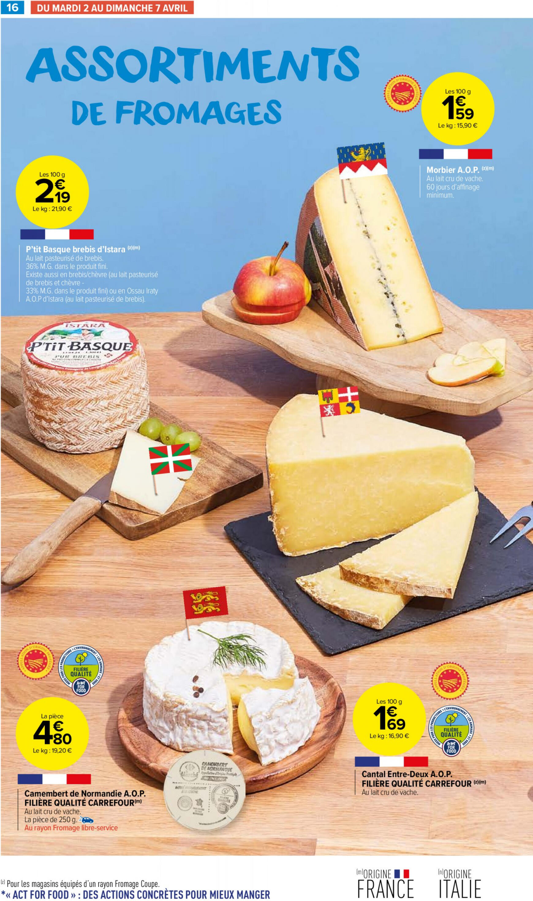 carrefour-market - Carrefour Market - Un MIAM pour les produits laitiers valable à partir de 02.04.2024 - page: 20