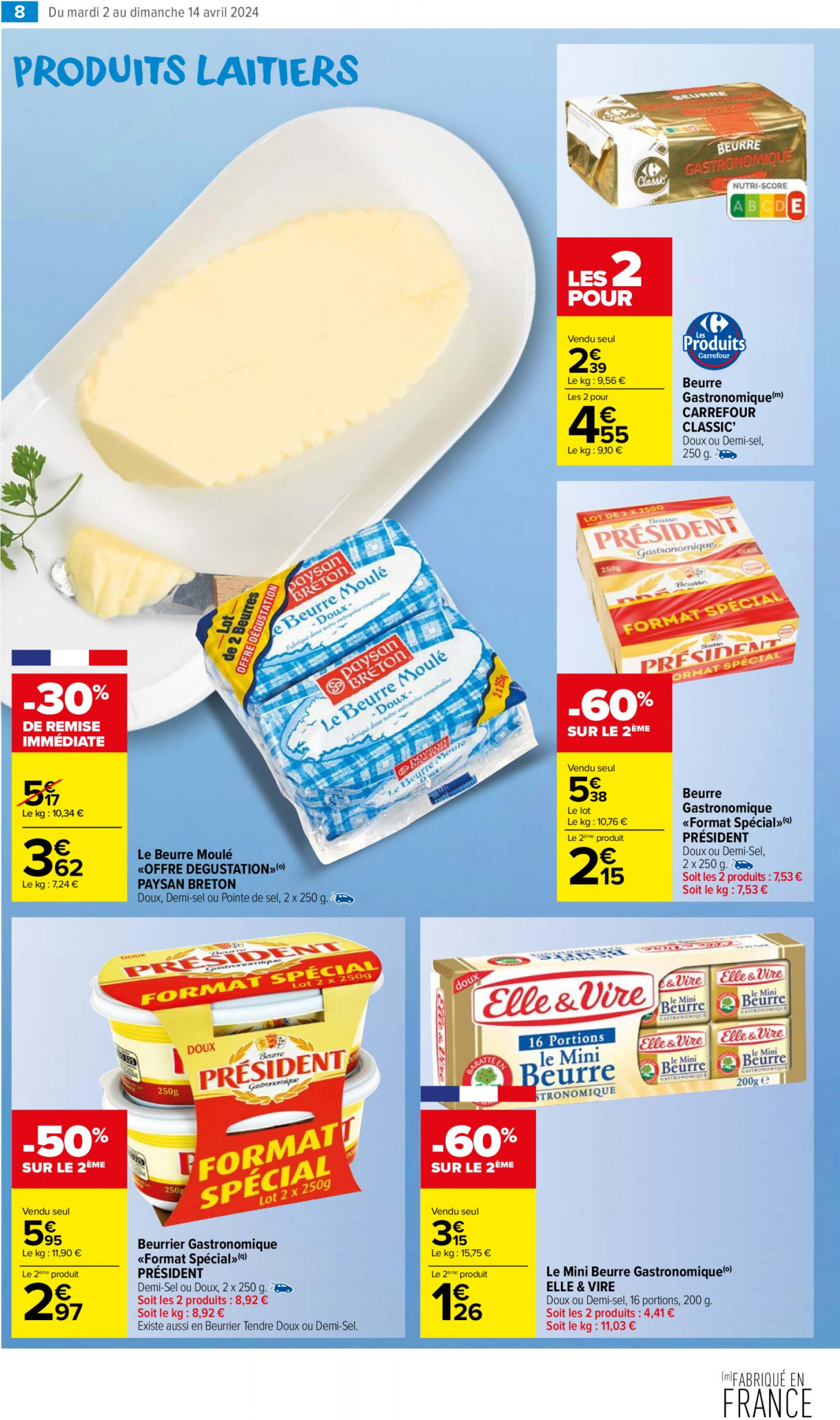 carrefour-market - Carrefour Market - Un MIAM pour les produits laitiers valable à partir de 02.04.2024 - page: 12