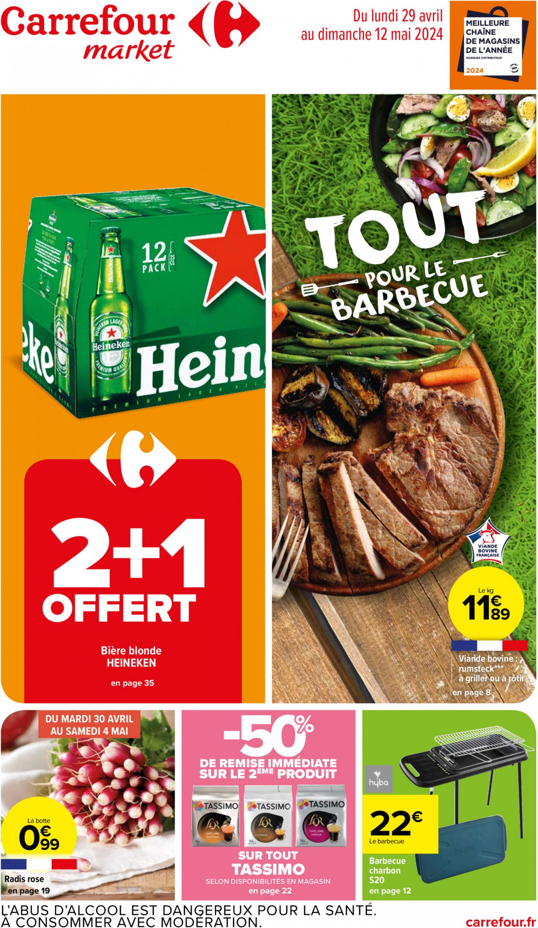 carrefour-market - Prospectus Carrefour Market - Tout pour le Barbecue actuel 29.04. - 12.05.