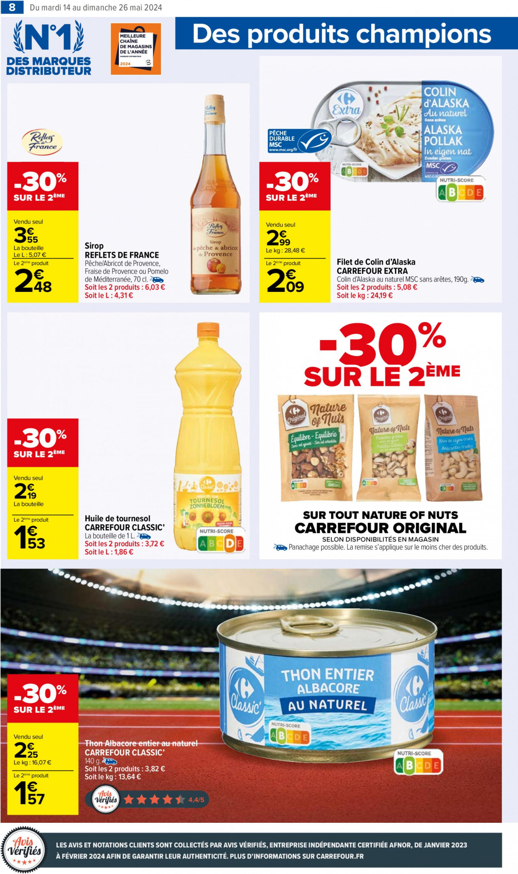 carrefour-market - Prospectus Carrefour Market - Des produits champions à prix champions actuel 14.05. - 26.05. - page: 8
