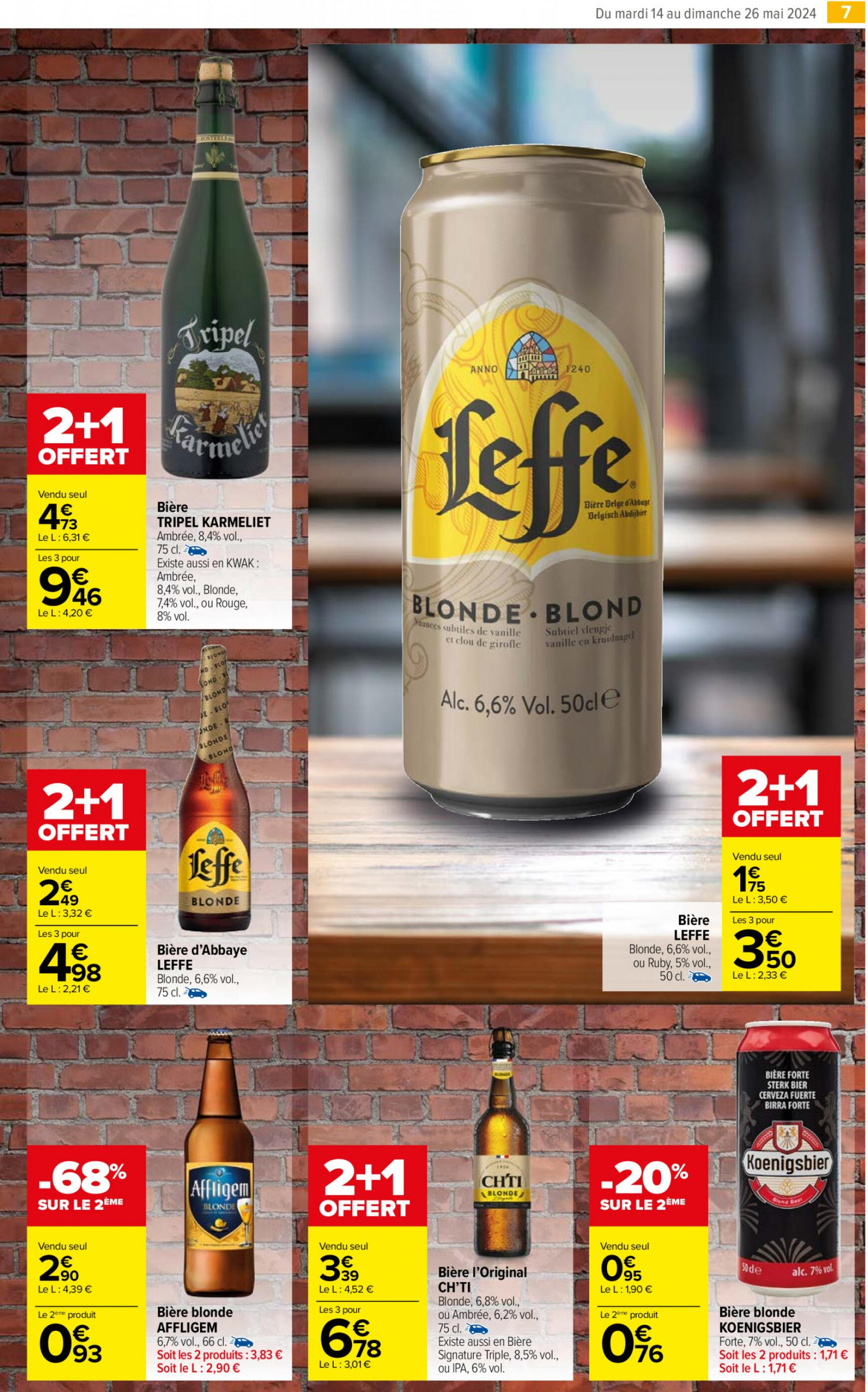 carrefour-market - Prospectus Carrefour Market - Notre grande sélection de bières actuel 14.05. - 26.05. - page: 9