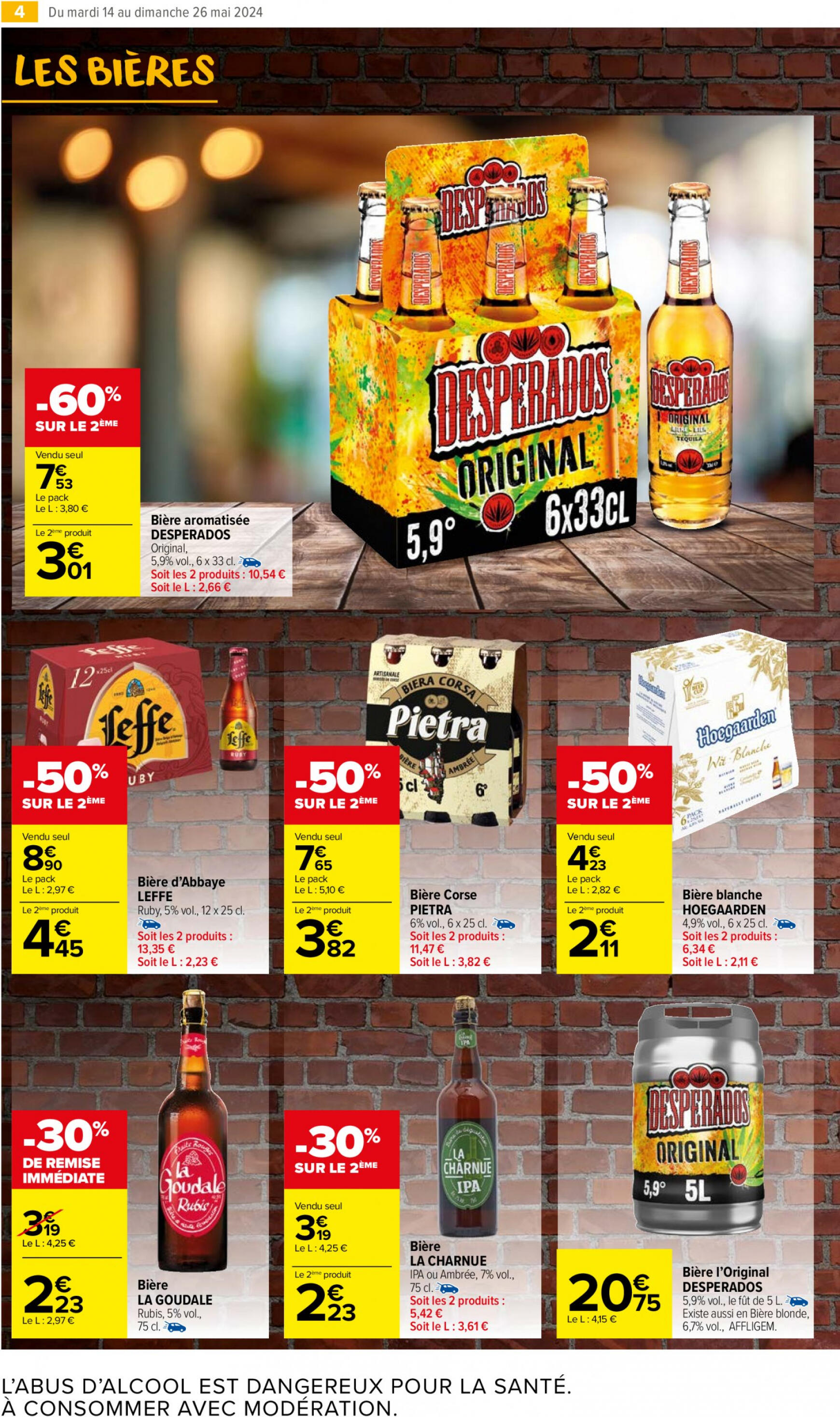 carrefour-market - Prospectus Carrefour Market - Notre grande sélection de bières actuel 14.05. - 26.05. - page: 6
