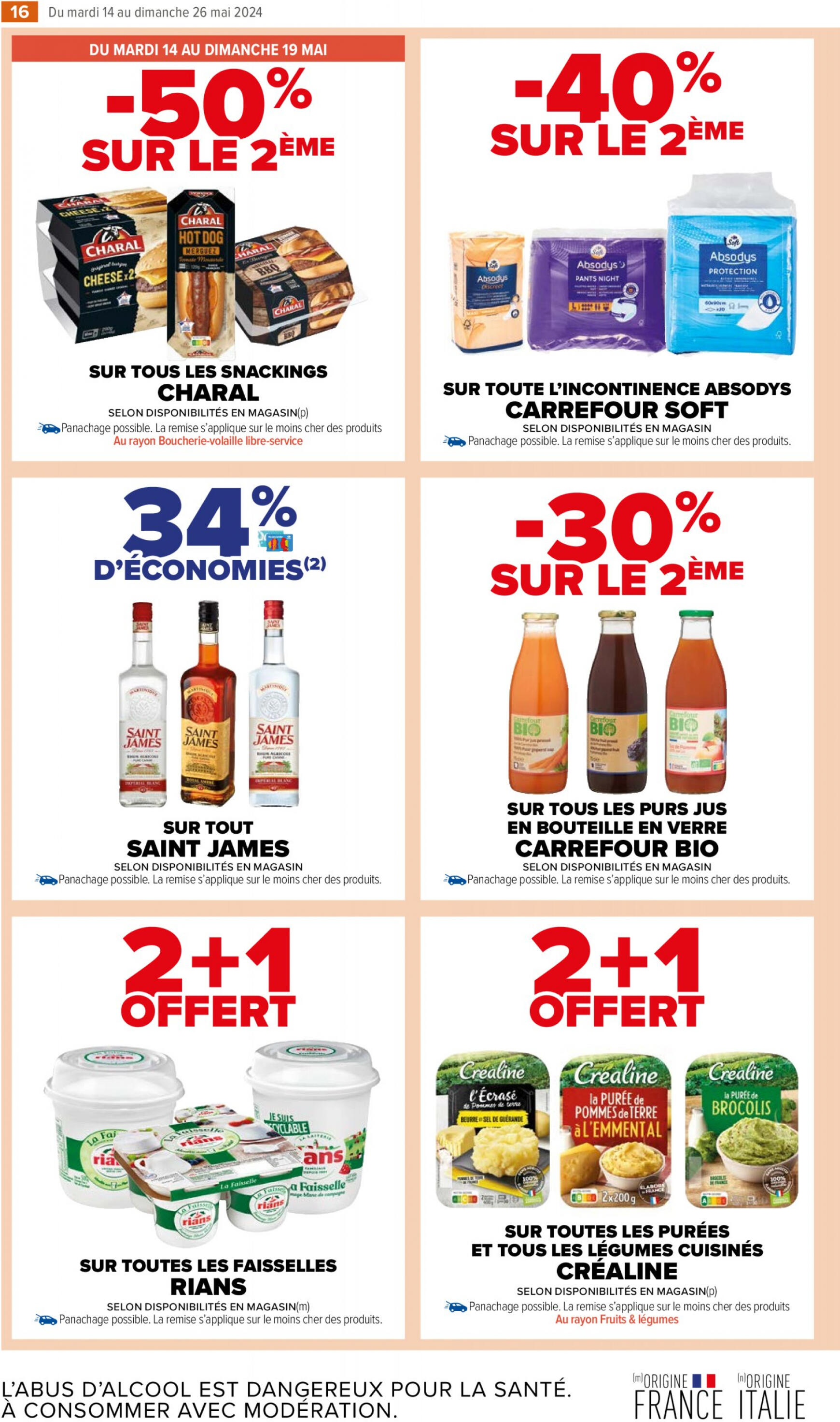 carrefour-market - Prospectus Carrefour Market - Notre grande sélection de bières actuel 14.05. - 26.05. - page: 18