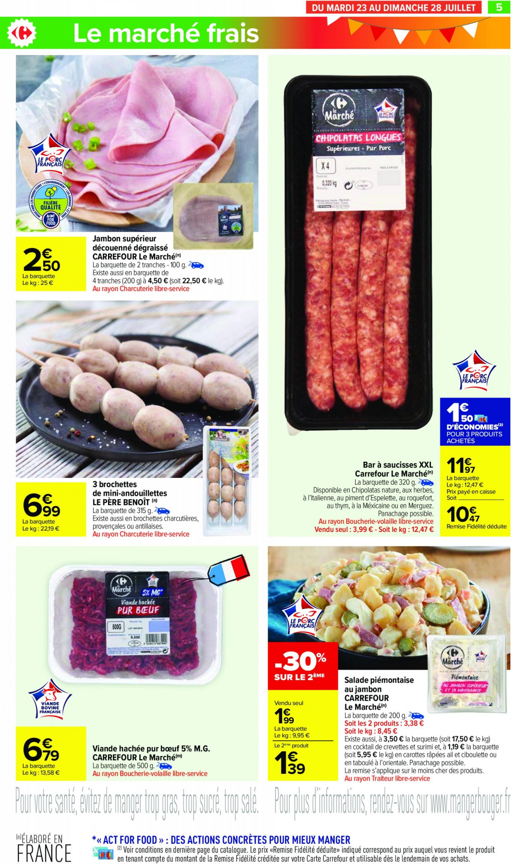 carrefour-market - Prospectus Carrefour Market actuel 23.07. - 04.08. - page: 7