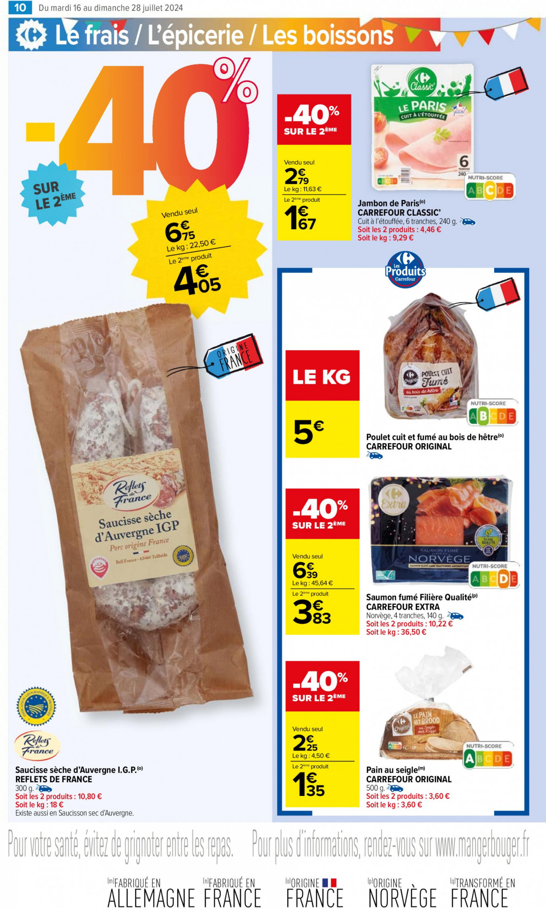 carrefour-market - Prospectus Carrefour Market actuel 16.07. - 28.07. - page: 12