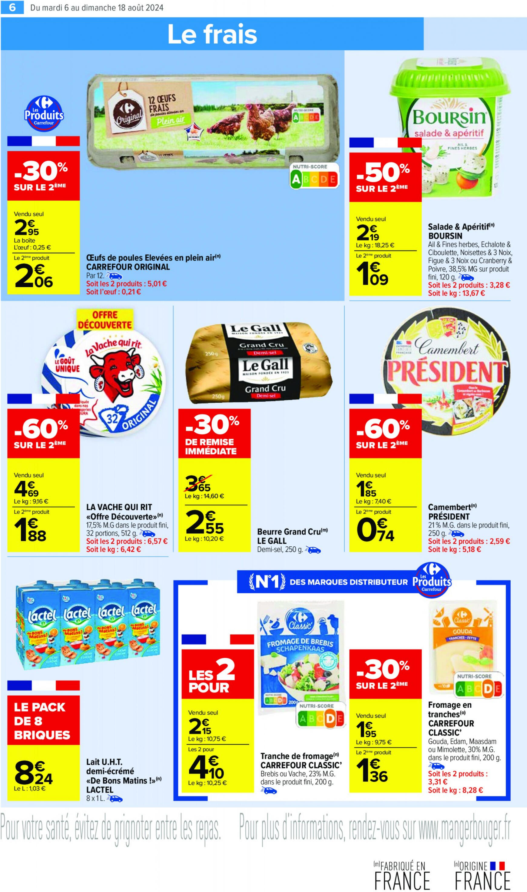 carrefour-market - Prospectus Carrefour Market actuel 06.08. - 18.08. - page: 8