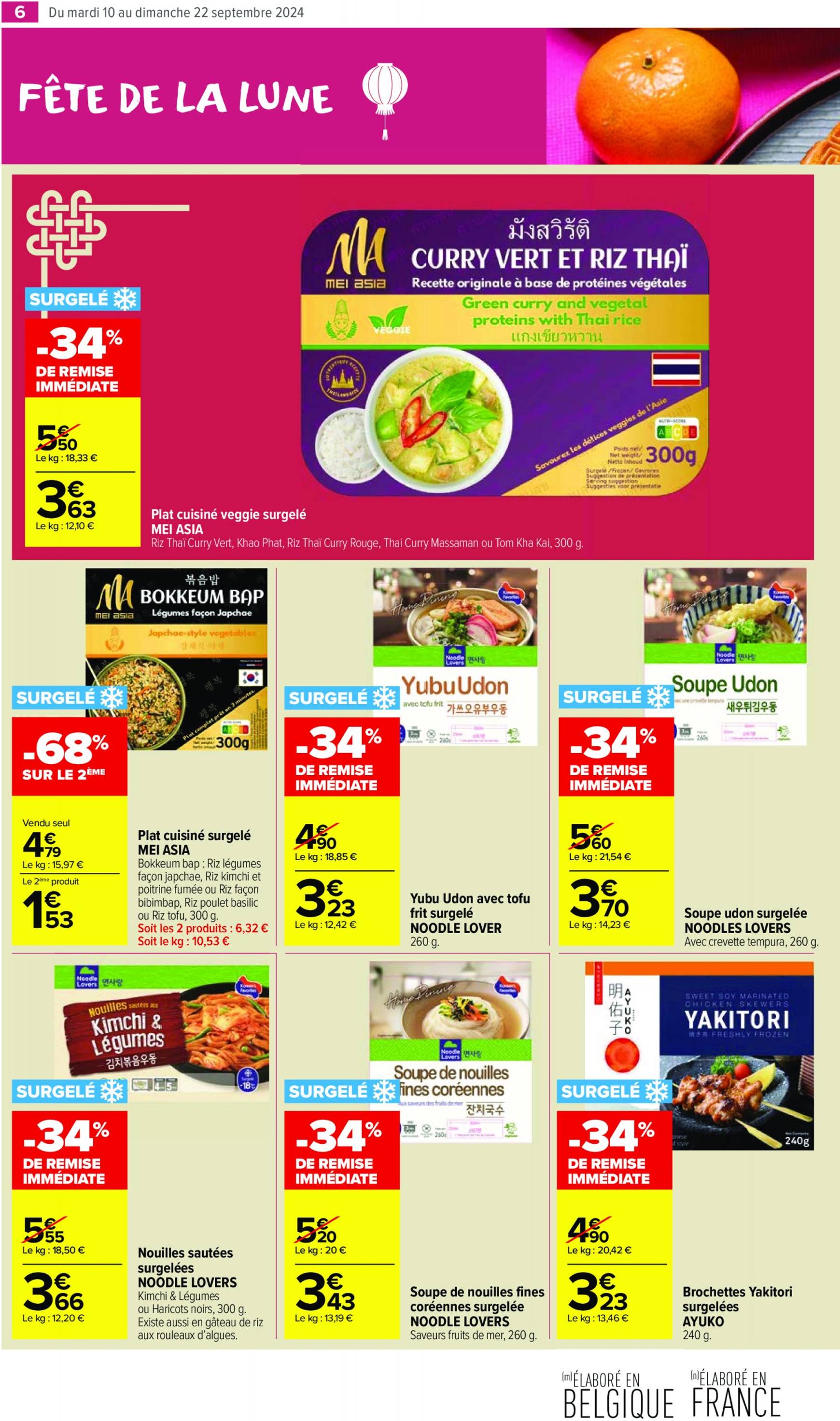 carrefour-market - Catalogue Carrefour Market - Cuisine du Monde valable dès 10.09. - 22.09. - page: 8