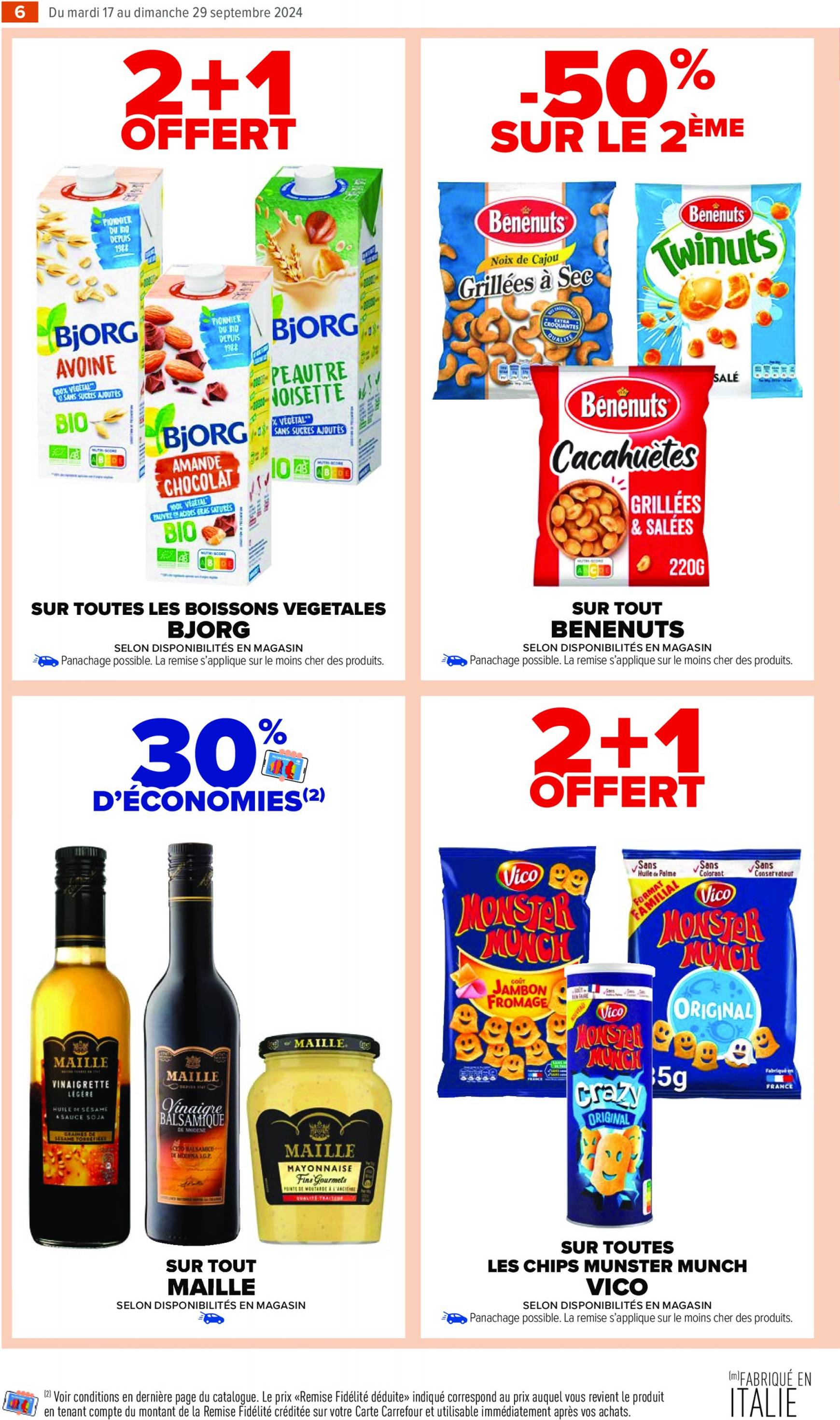 carrefour-market - Catalogue Carrefour Market valable dès 17.09. - 29.09. - page: 8