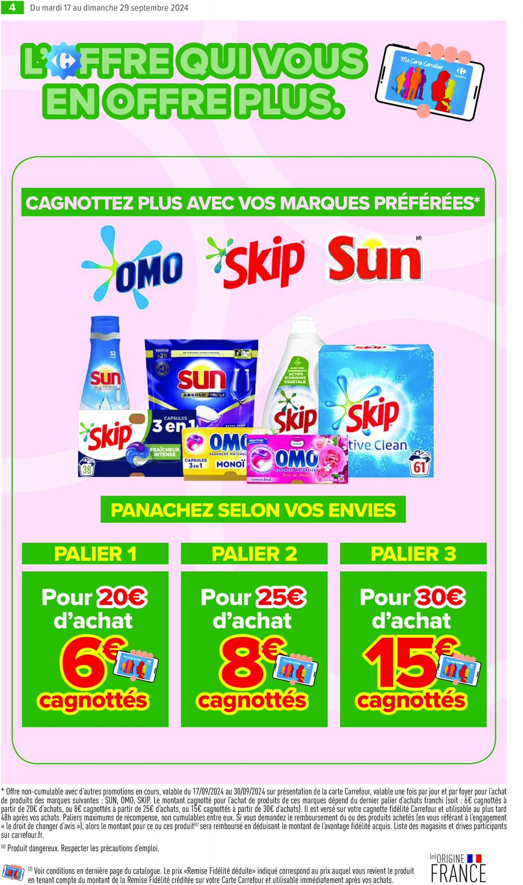 carrefour-market - Catalogue Carrefour Market valable dès 17.09. - 29.09. - page: 6